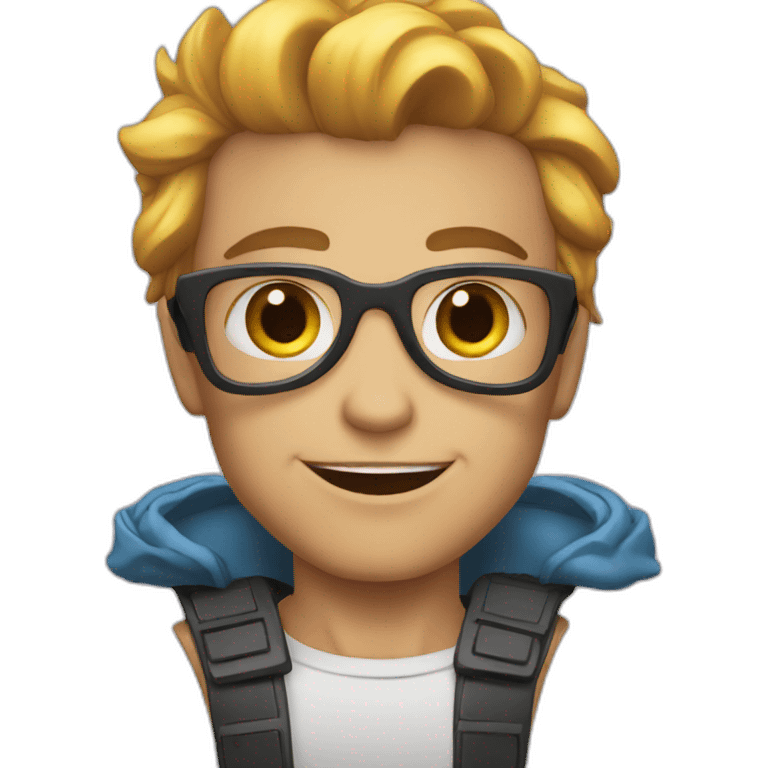 Comic book book emoji