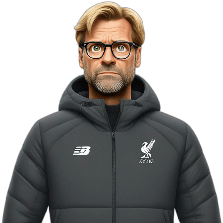 Jurgen Klopp shoulder shrug emoji