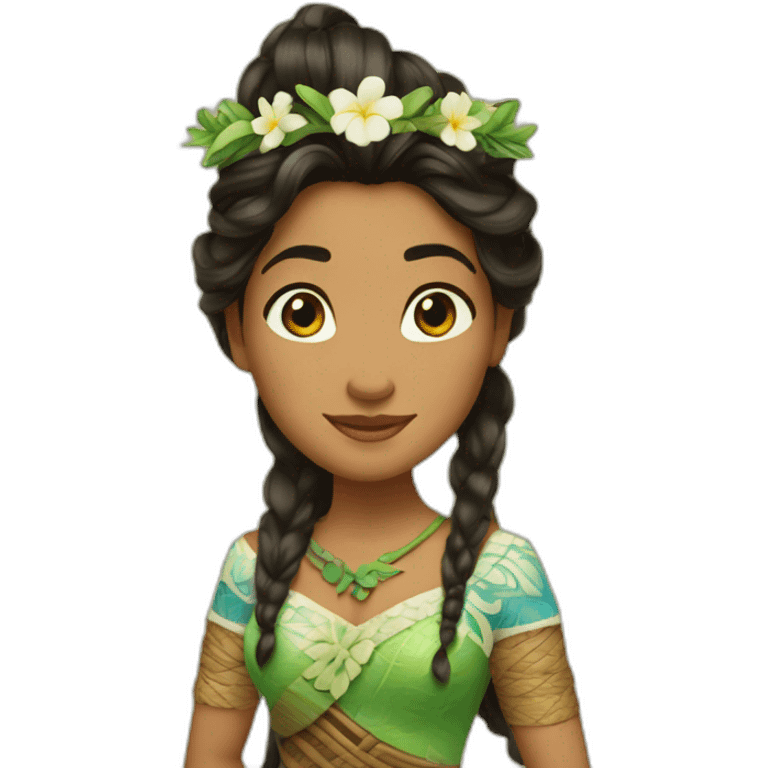 Princesse vaiana emoji