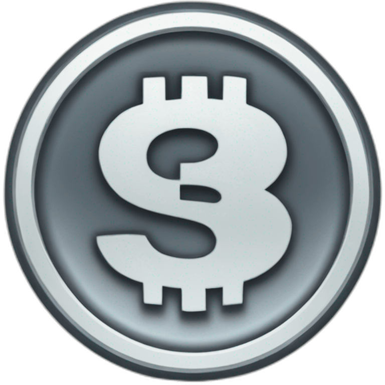 Bitcoin token emoji