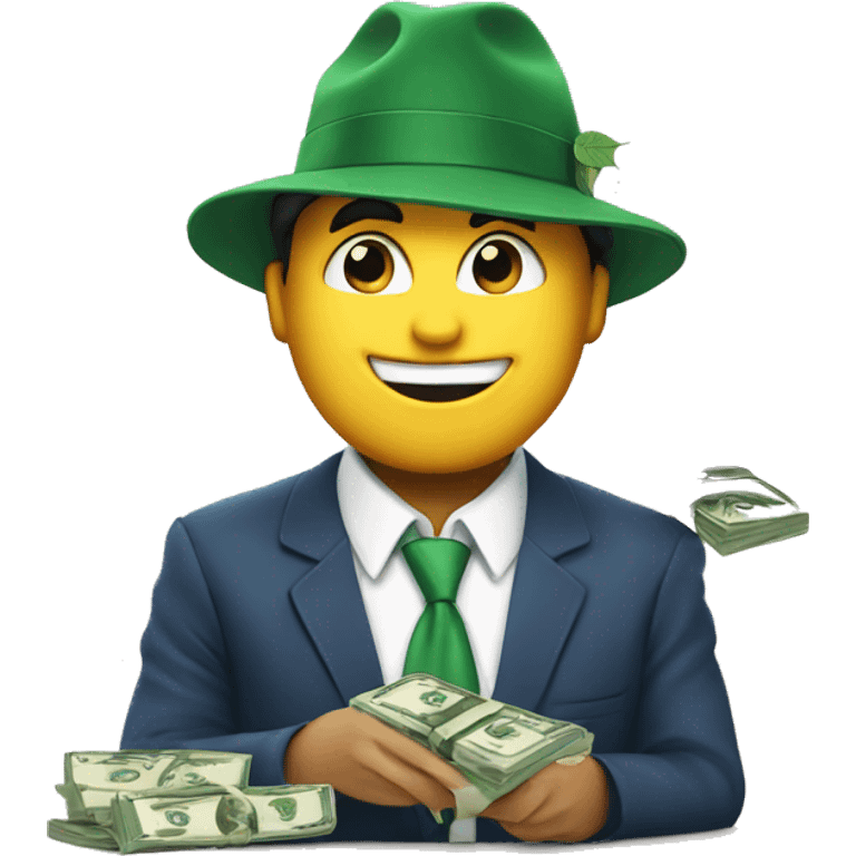 leafs with money emoji