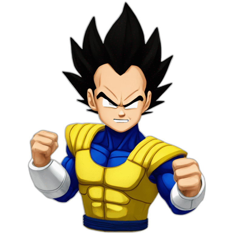 Vegeta super sayajin emoji