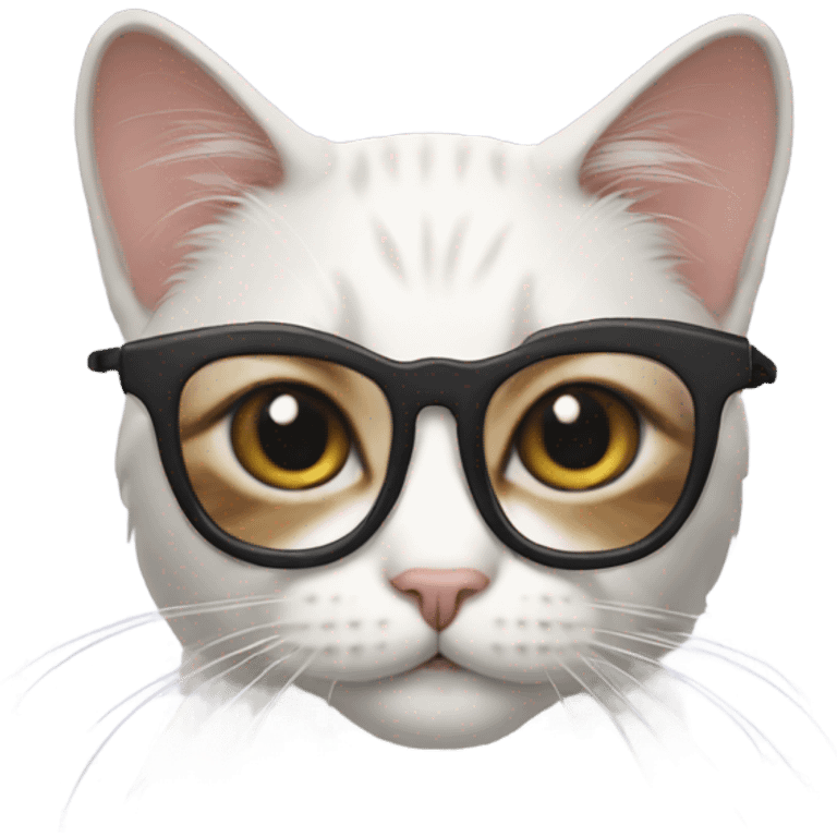 cat with glasses emoji