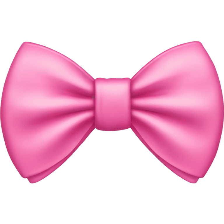 Cute pink bow tie emoji