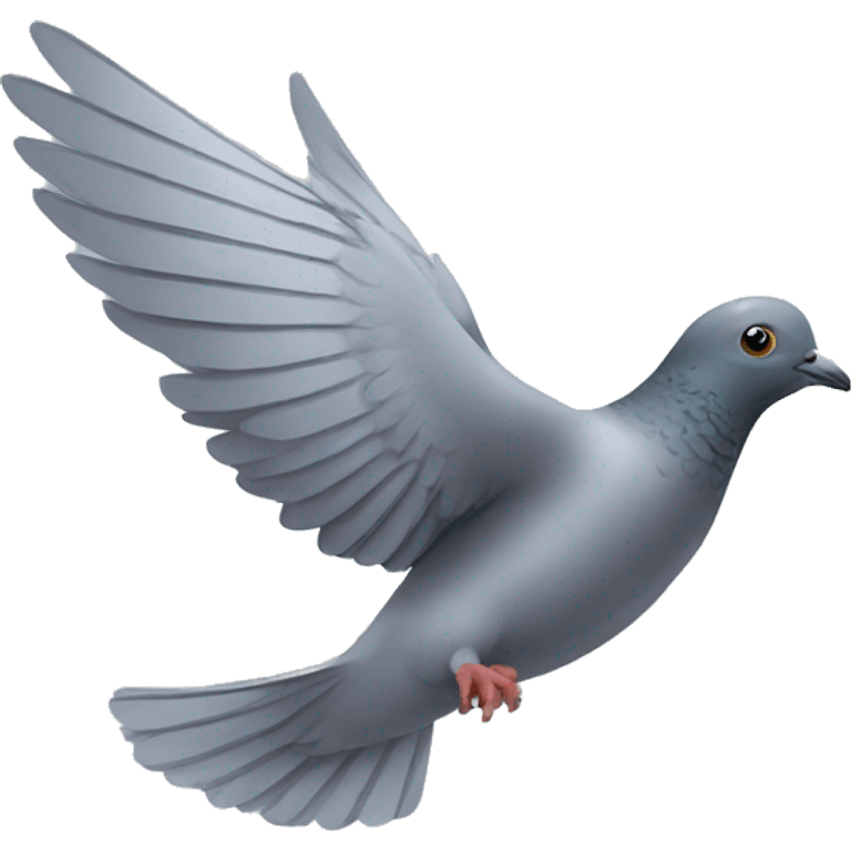 flying pigeon emoji