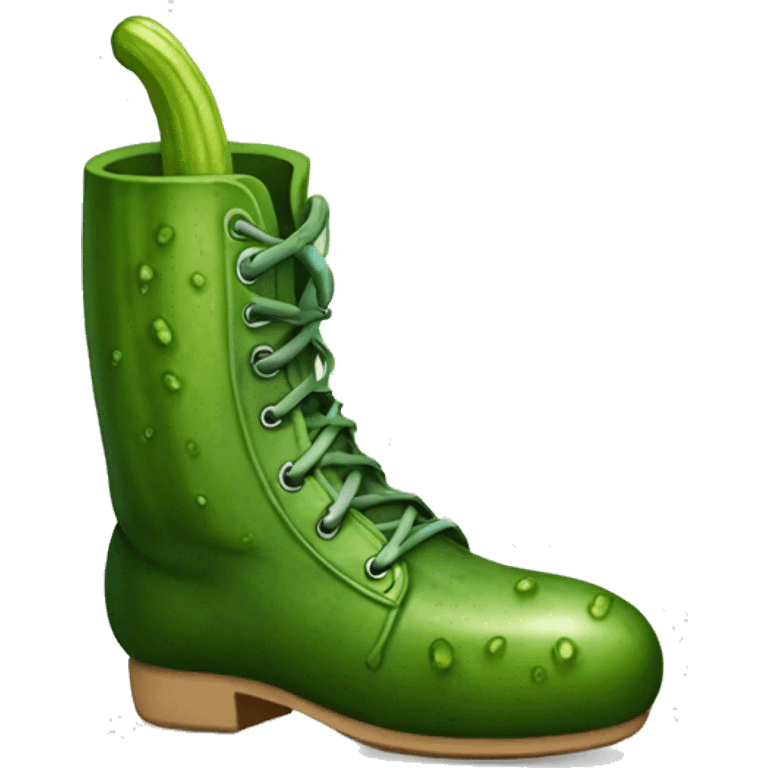 cucumber boots emoji