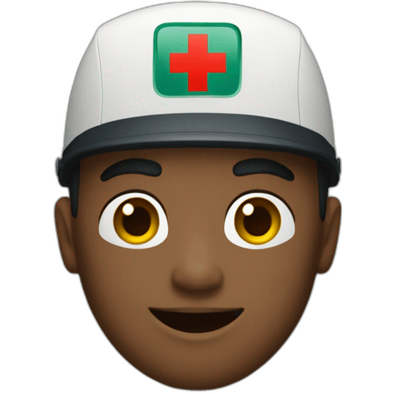 Ambulance man emoji