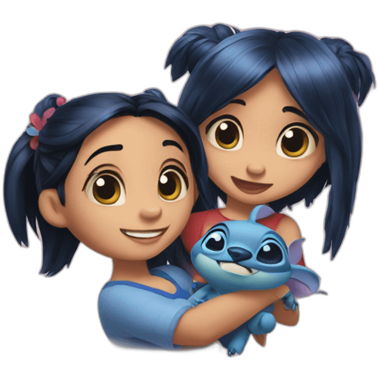 Liloo and stitch emoji