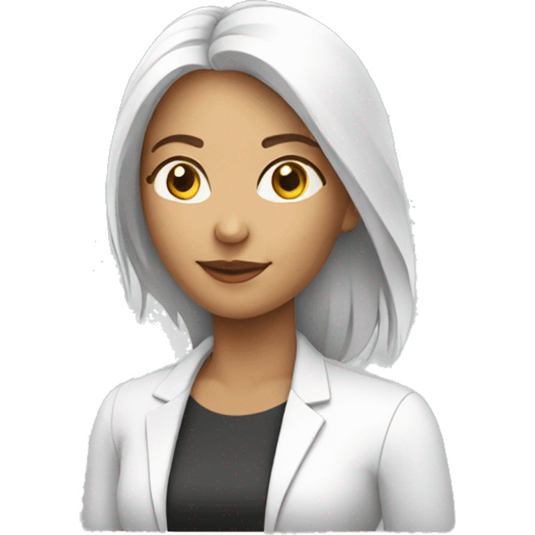 woman white in laptop emoji