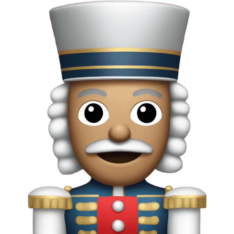 Christmas nutcracker emoji