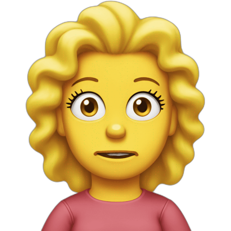 Lisa Simpson emoji