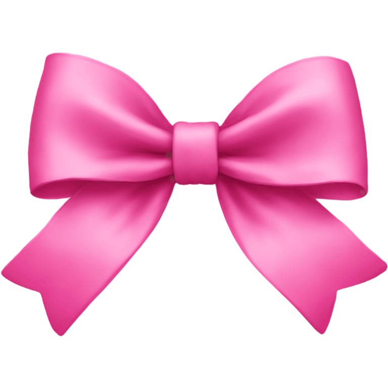 Pink bow  emoji