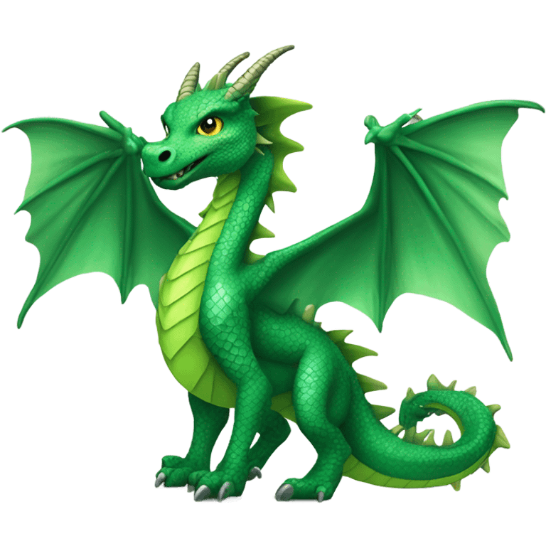 Green dragon emoji