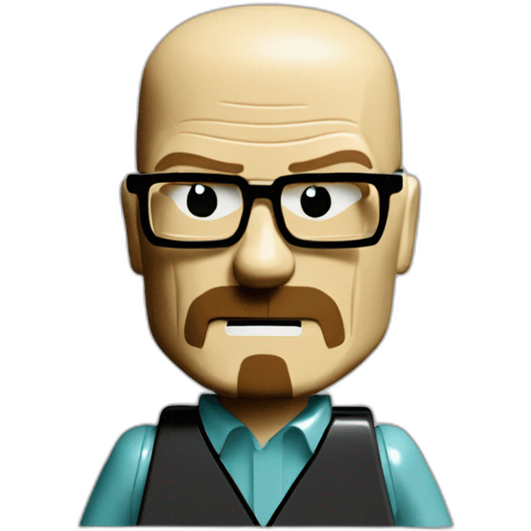 Walter white in lego emoji