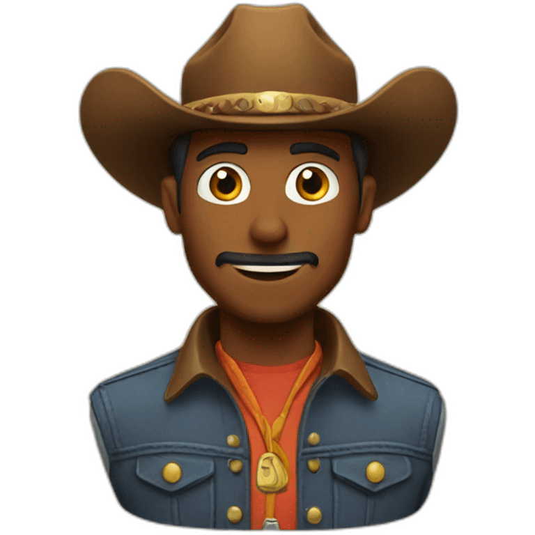 smart cowboy emoji