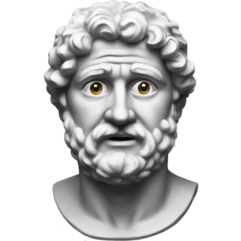 roman bust emoji emoji