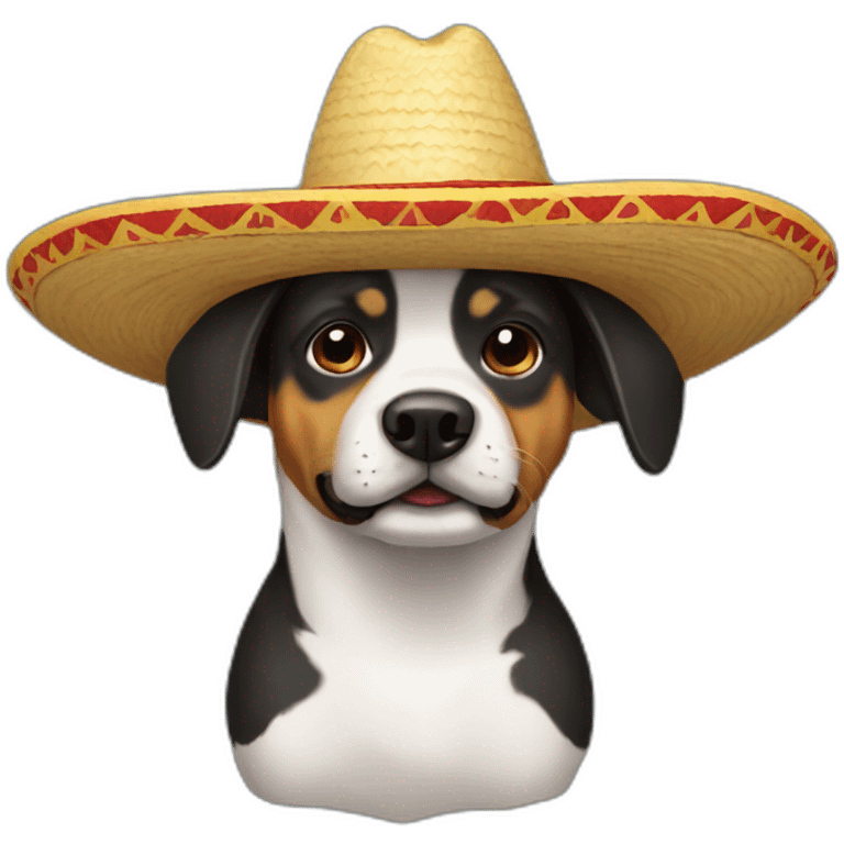 dog sombrero emoji