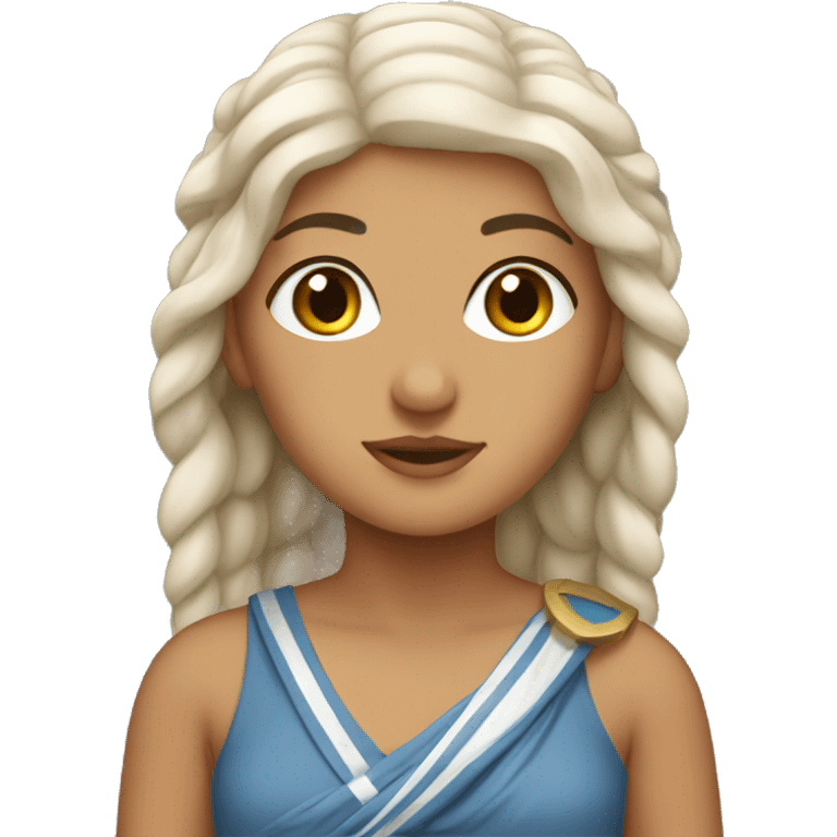 Greek girl emoji