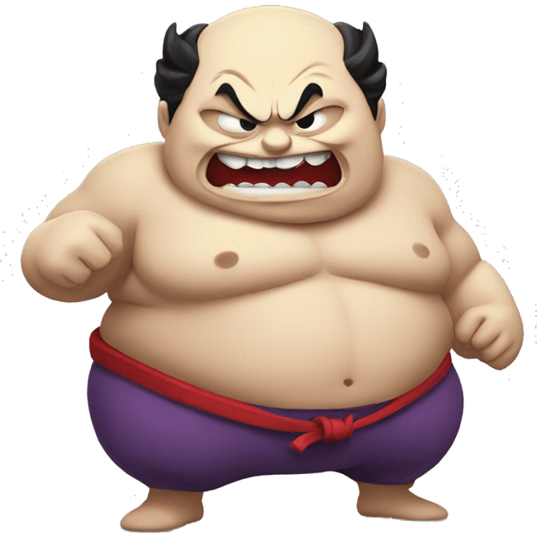 joker fighting sumo emoji