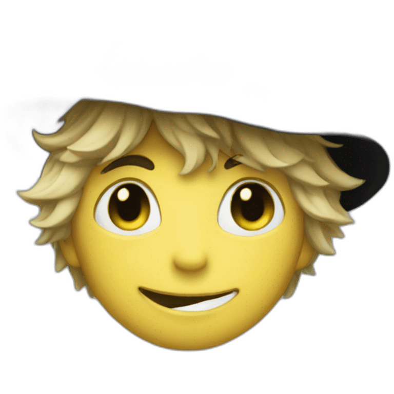 Chat noir miraculous emoji