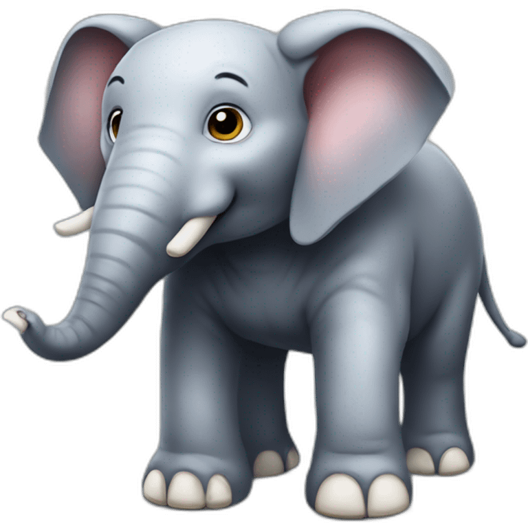 chien-sur-un-elephant emoji