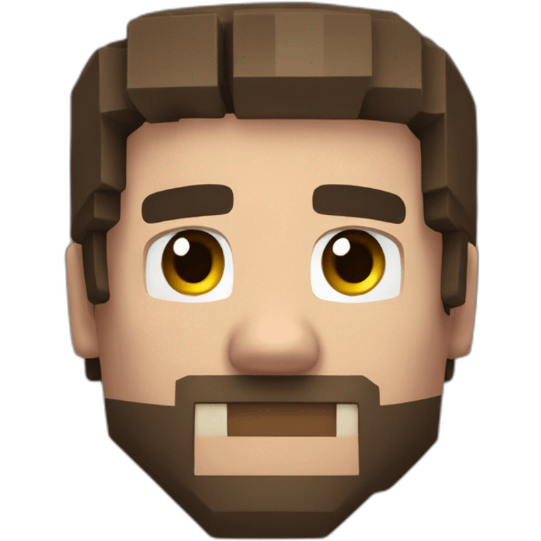 Steve from Minecraft emoji