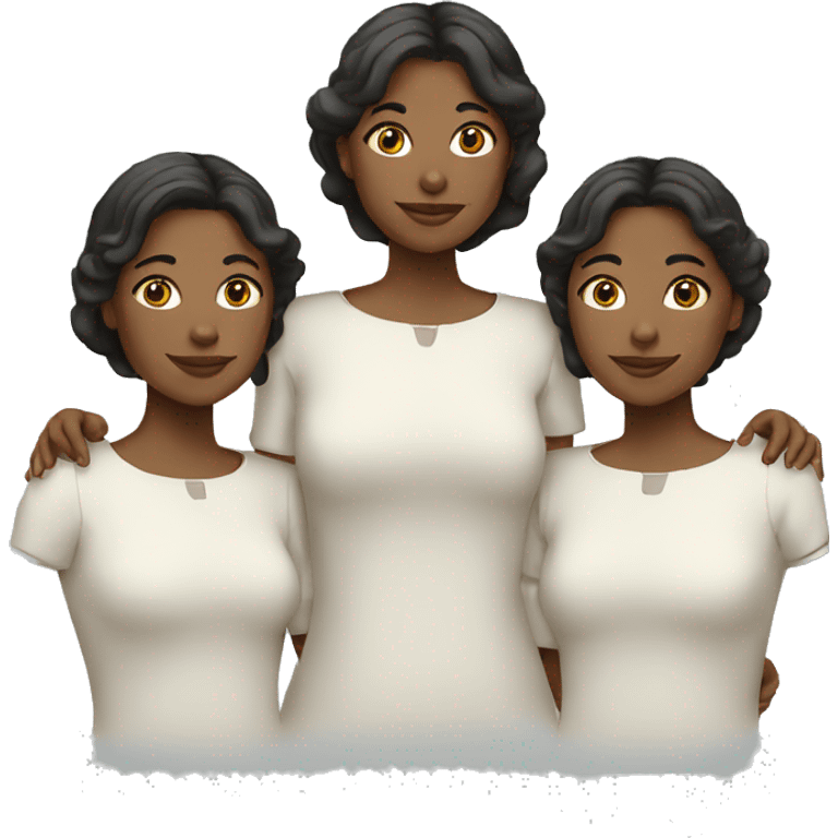 three-sisters-white emoji