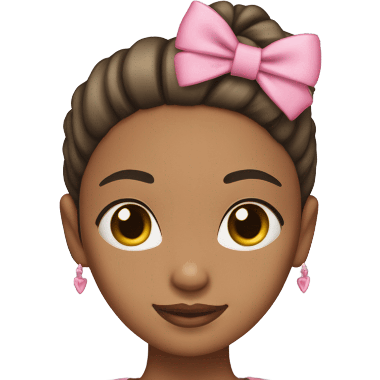 🙇🏽‍♀️🎀 emoji