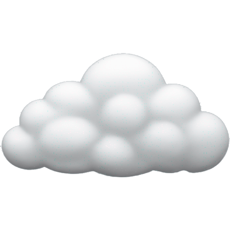 cloud snowing emoji