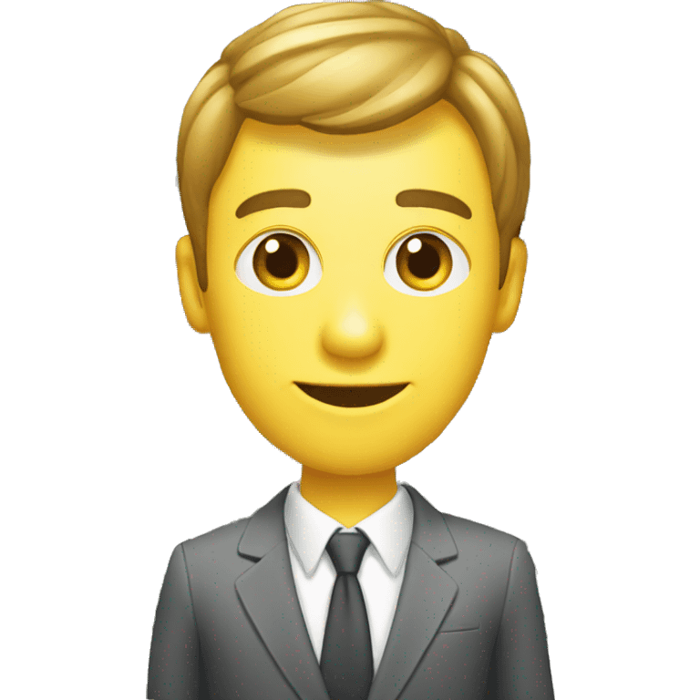 Agent immobilier en slip emoji