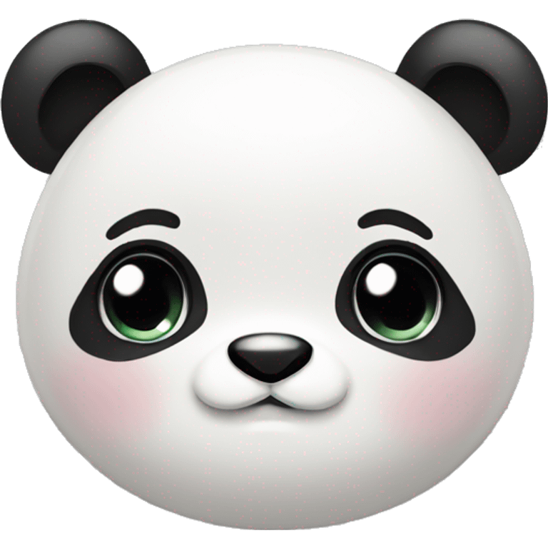 A cute panda emoji saying sorry  emoji