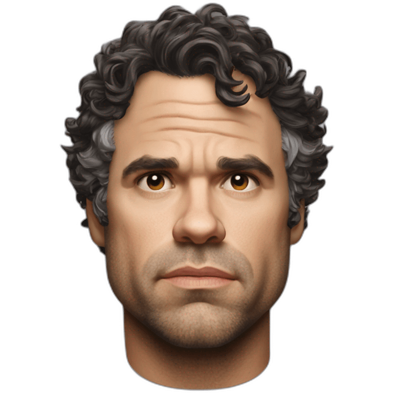 Mark Ruffalo serious emoji