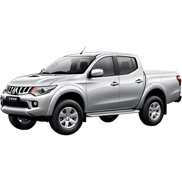 Mitsubishi Triton - Mitsubishi (Model Year: 2023) (Iconic colour: Silver) emoji