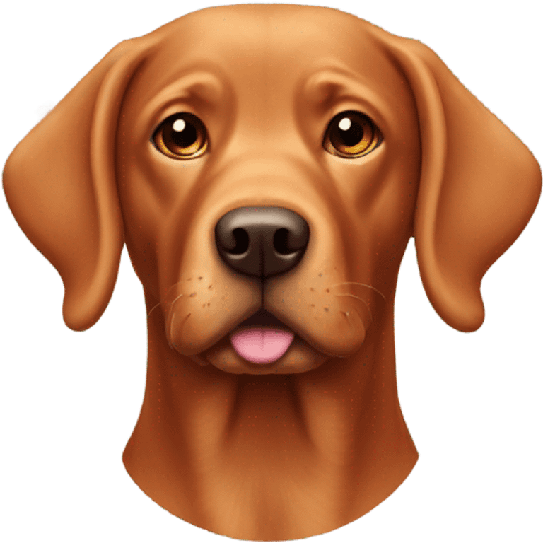 Red Labrador emoji