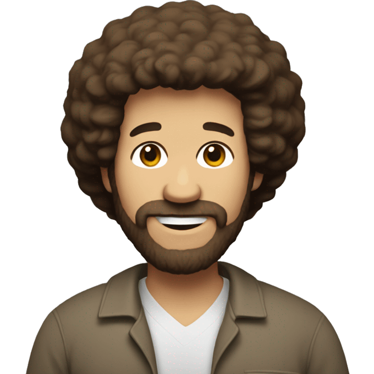 pregnant bob ross emoji