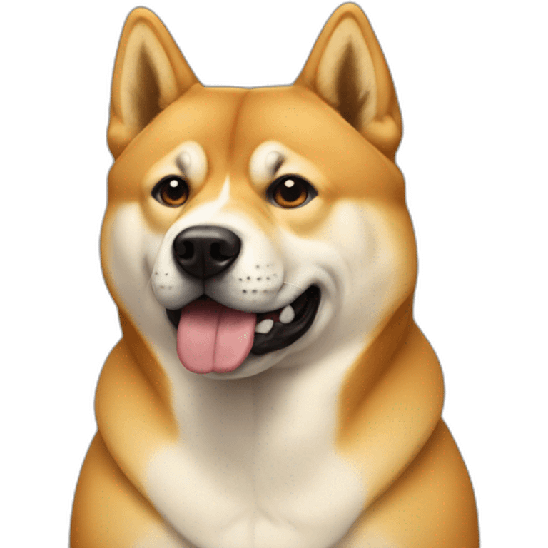 doge huge muscles emoji