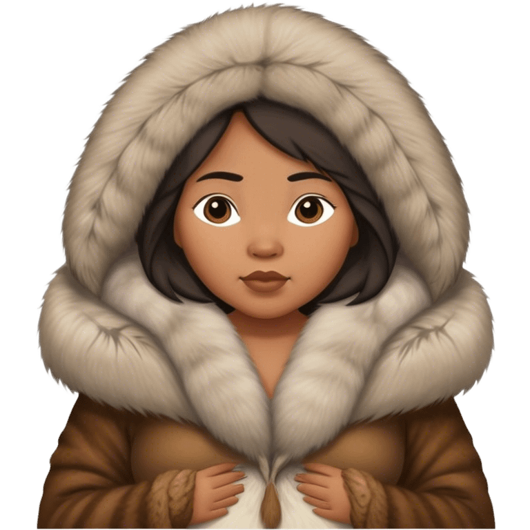 pregnant Inuit woman emoji