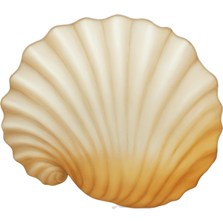 seashell outline emoji