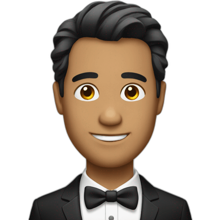 popular guy tux emoji