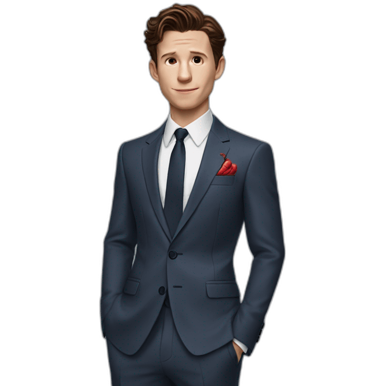 Tom Holland suit emoji