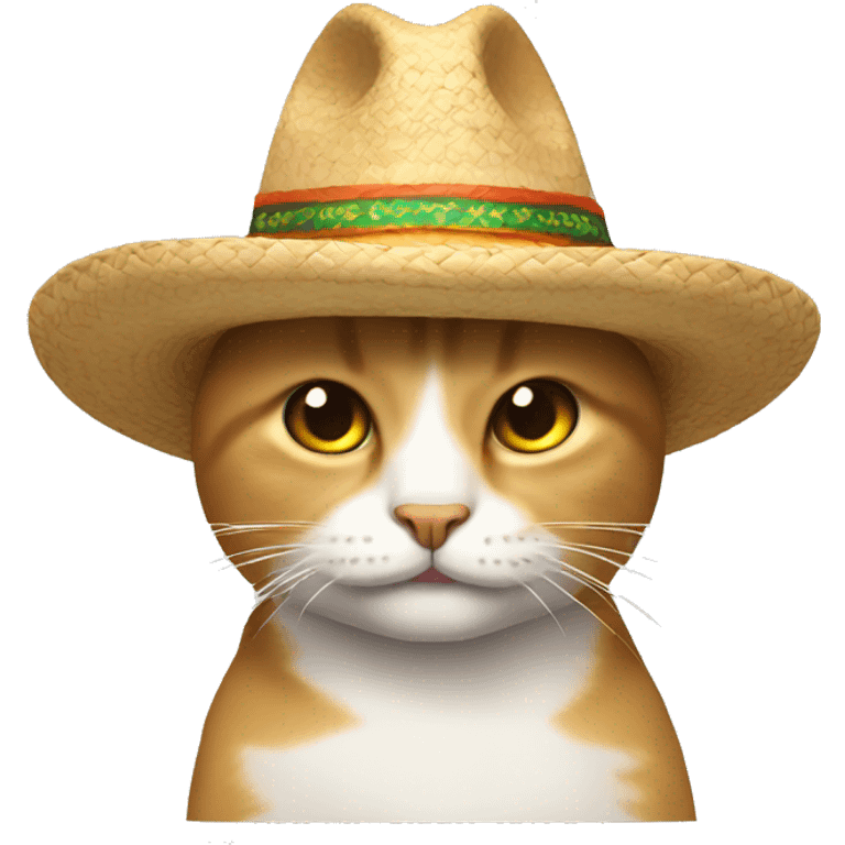 gato con sombrero emoji