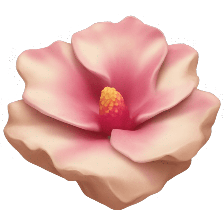 Desert rose emoji