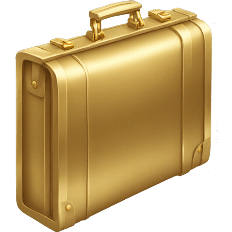 gold briefcase emoji