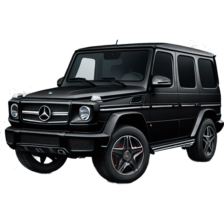 Mercedes G wagon black emoji