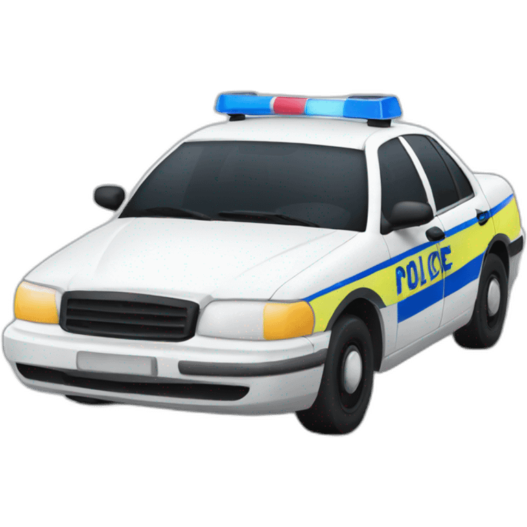 Voiture de police emoji