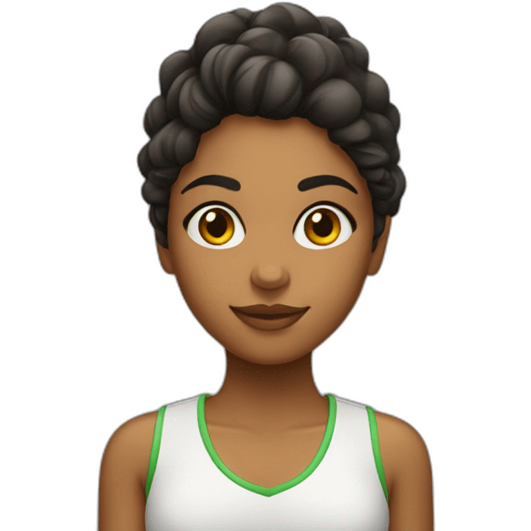 brazilian girl emoji