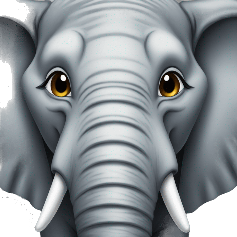 elephant face emoji