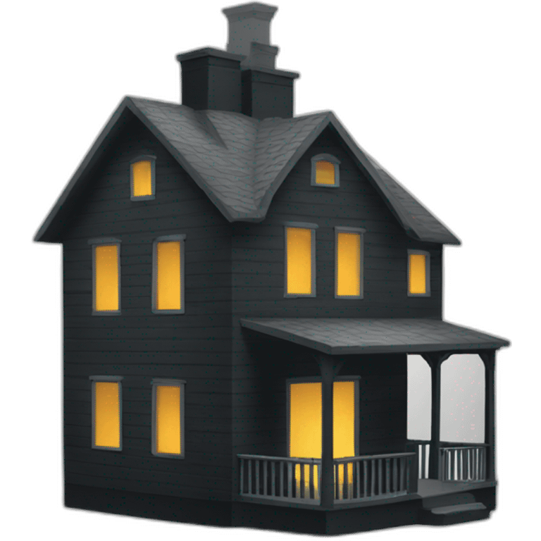 house silhouette emoji