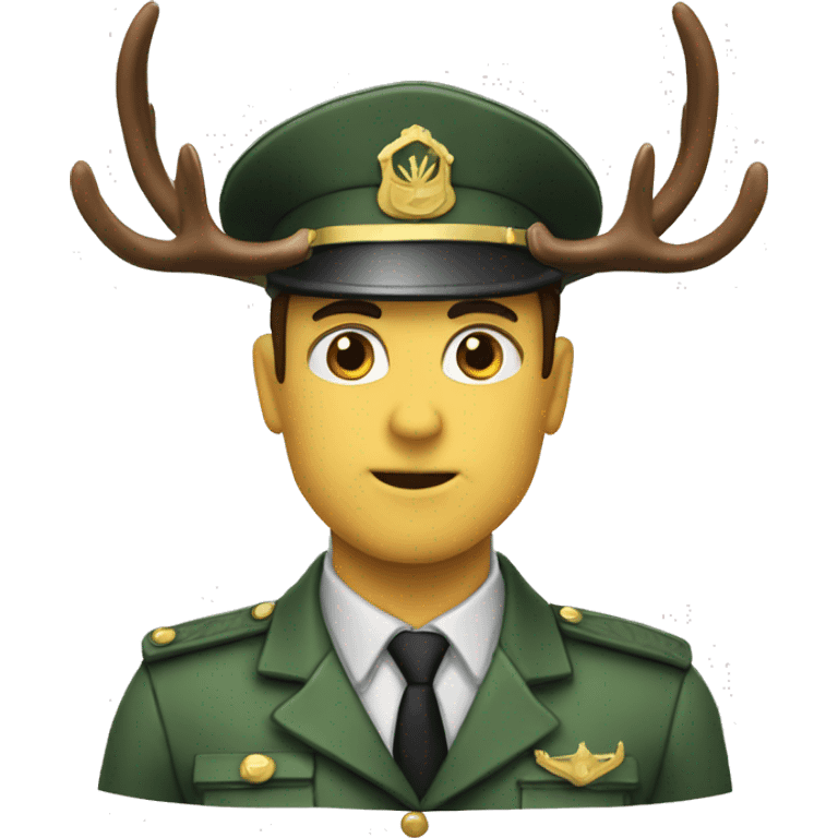 cerf corps entier emoji