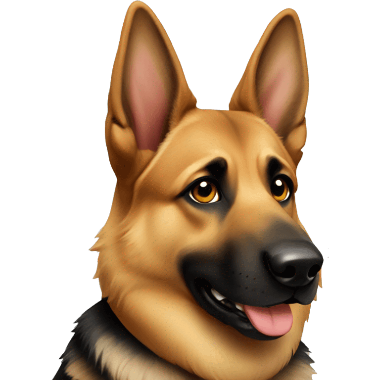 German shepherd  emoji